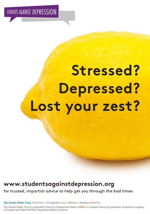 Students Against Depression posters