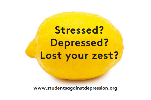 Students Against Depression palm cards (pack of 10)